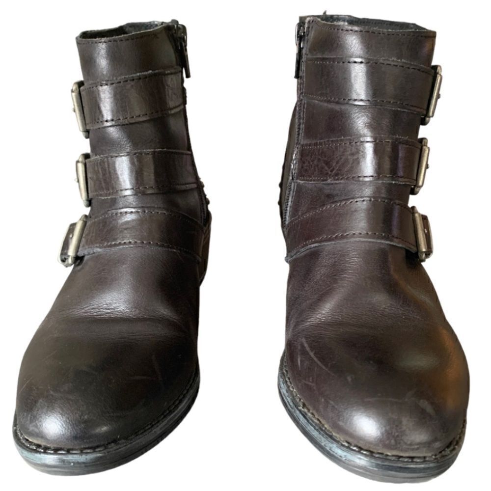 Eric Michael Buckle Booties Size 36 - Picture 4 of 8